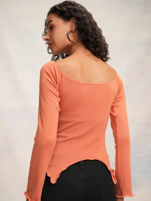 Solid Fitted Top