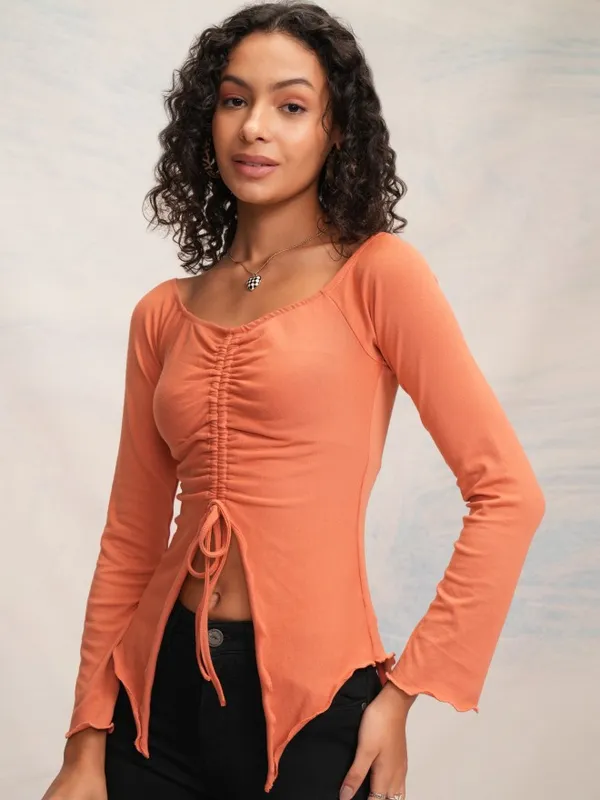 Solid Fitted Top