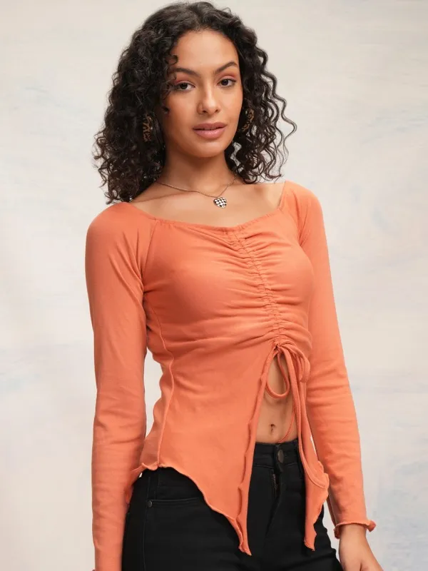 Solid Fitted Top