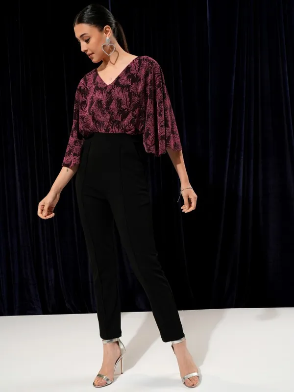 Printed Regular Fit Jumpsuit
