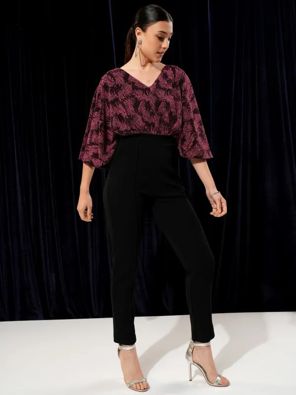 Printed Regular Fit Jumpsuit