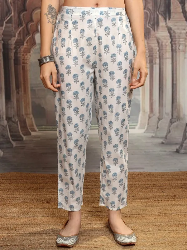 Women Kurta With Trouser And Dupatta