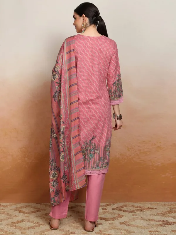 Women Kurta With Trousers & Dupatta