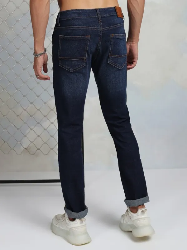 Highlander Men Blue Slim Fit Stretchable Jeans