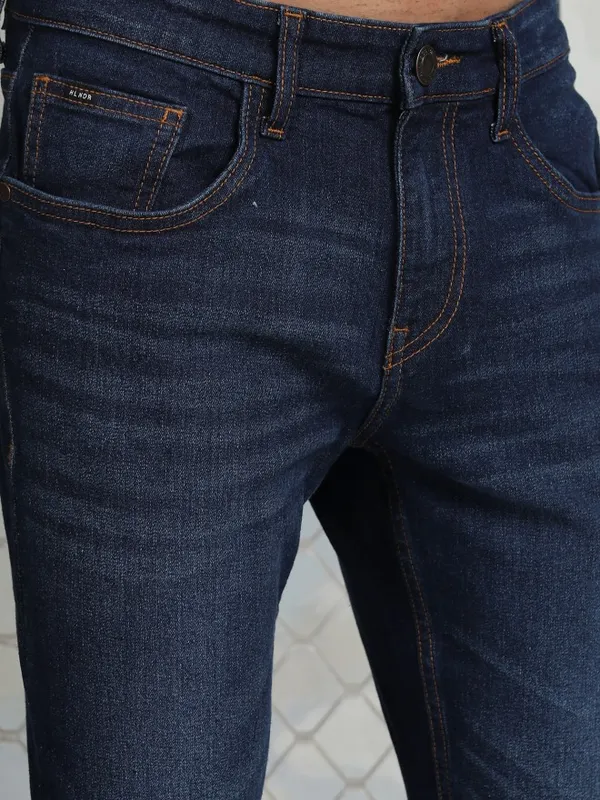 Highlander Men Blue Slim Fit Stretchable Jeans