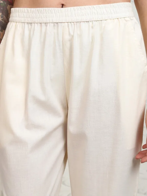 Women Kurta With Trousers & Dupatta