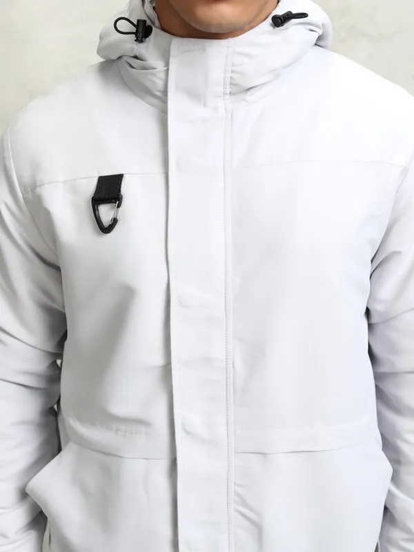 Highlader Men Green Men Solid Windcheater Jackets