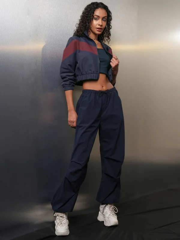 Women Colourblocked Jacket