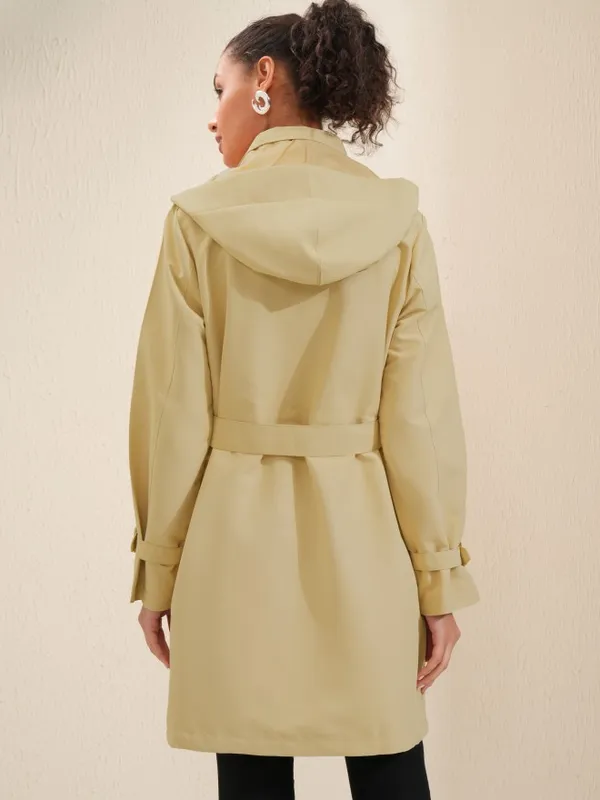 Tokyo Talkies Women Brown Parka Jacket