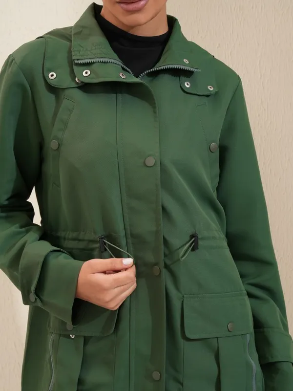 Women Solid Jacket