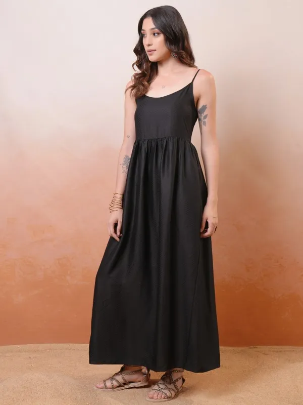 Solid Maxi Dress