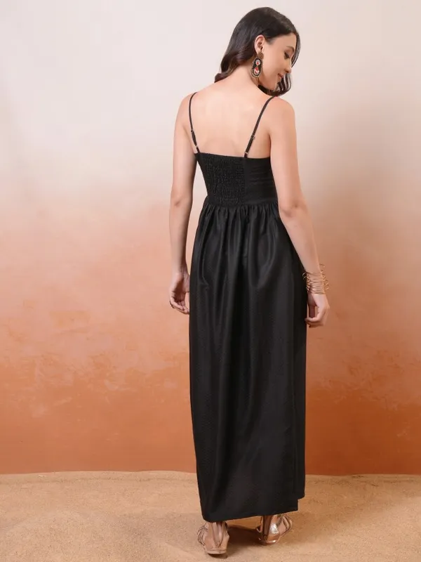 Solid Maxi Dress