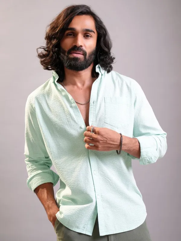 Men Regular Fit Casual Shirt