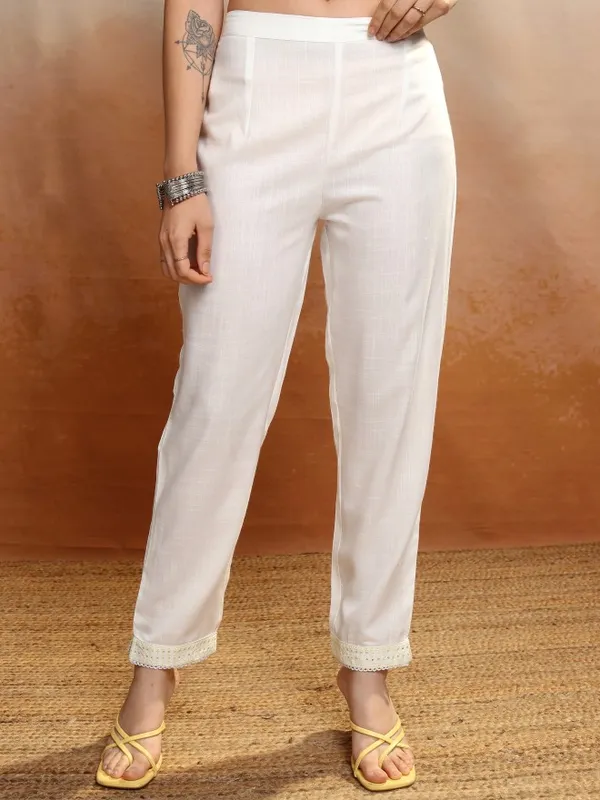 Women Kurta With Trousers & Dupatta
