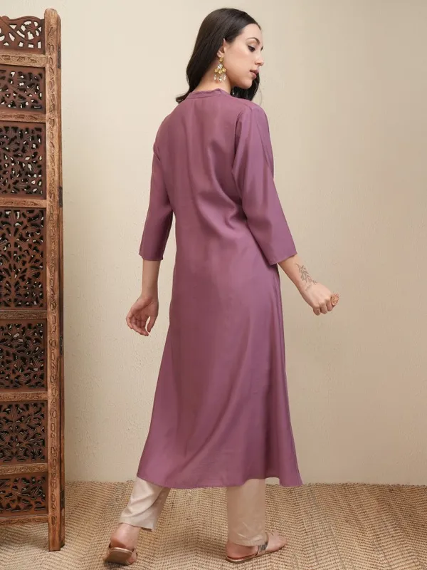Embroidered A-Line Dress