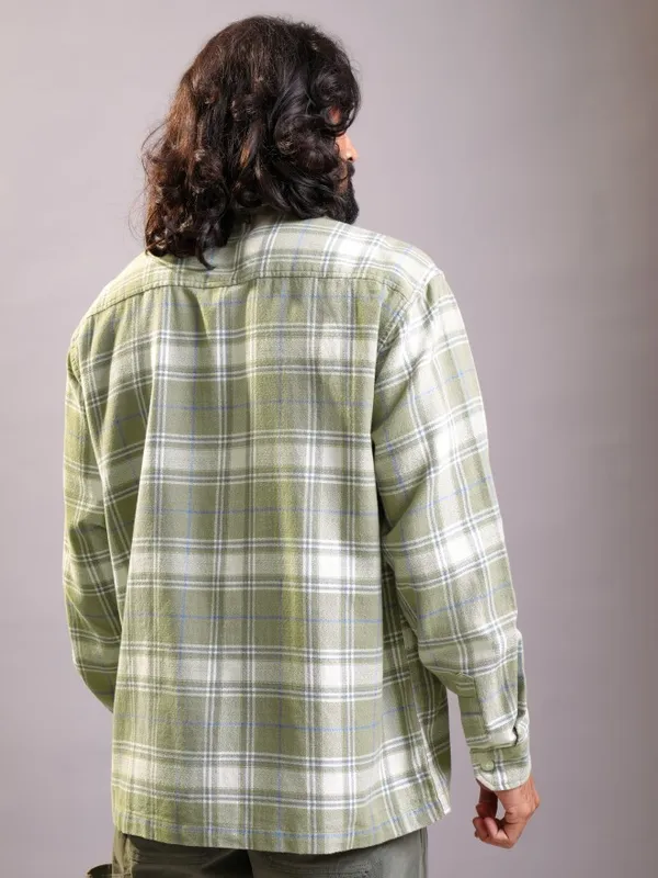 Men Oversized Fit Casual Shirt