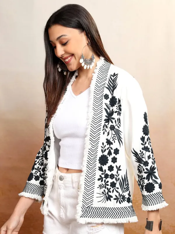 Women Embroidered Jackets