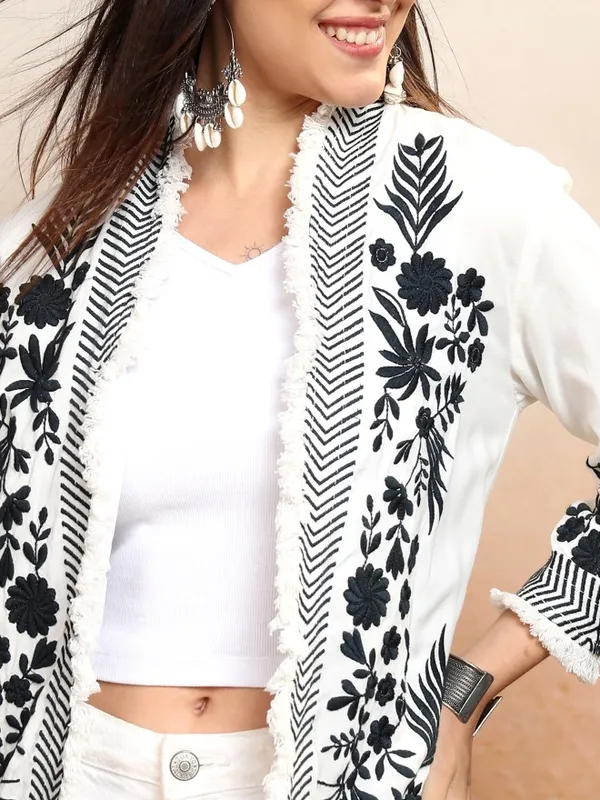 Women Embroidered Jackets