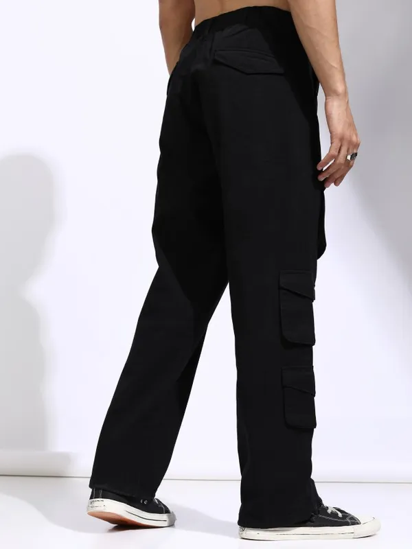 Men Straight Fit Cargos
