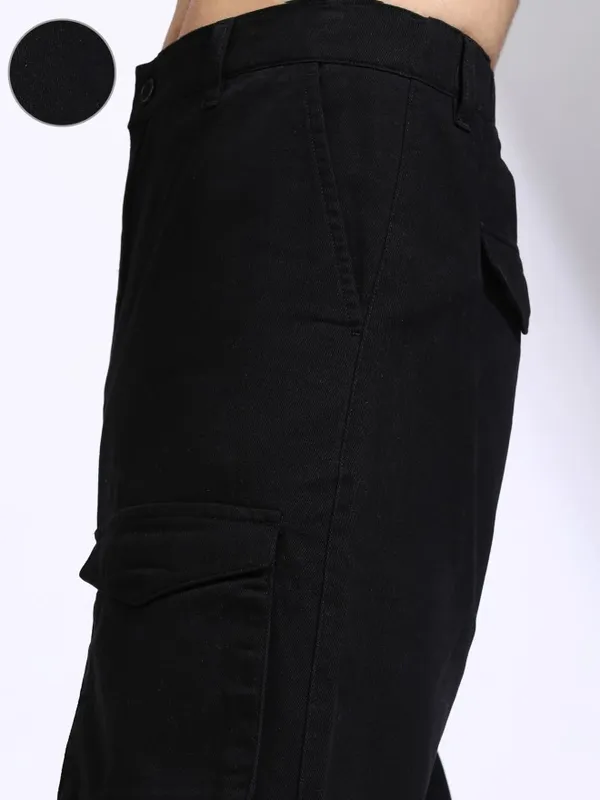 Men Straight Fit Cargos