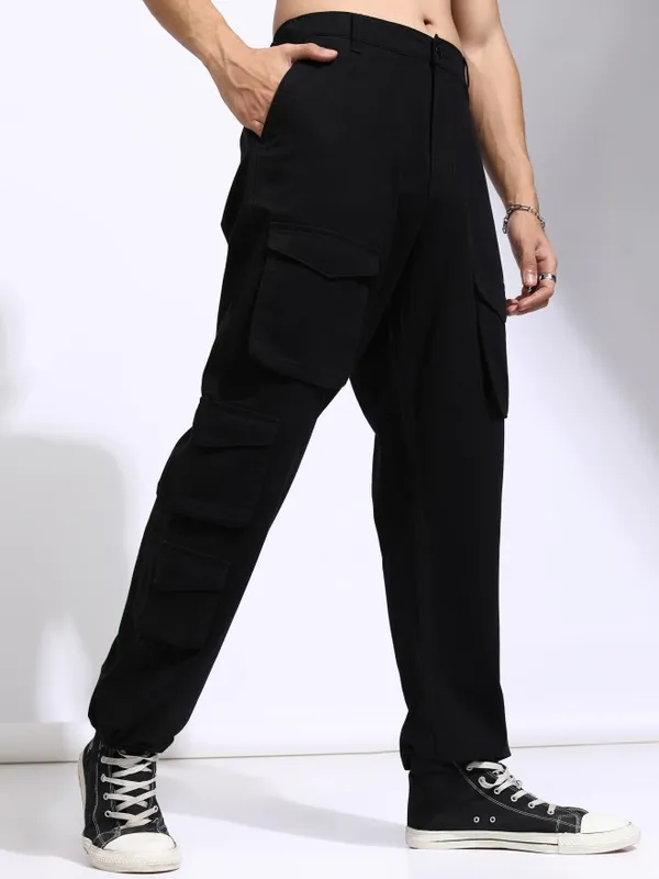 Men Straight Fit Cargos