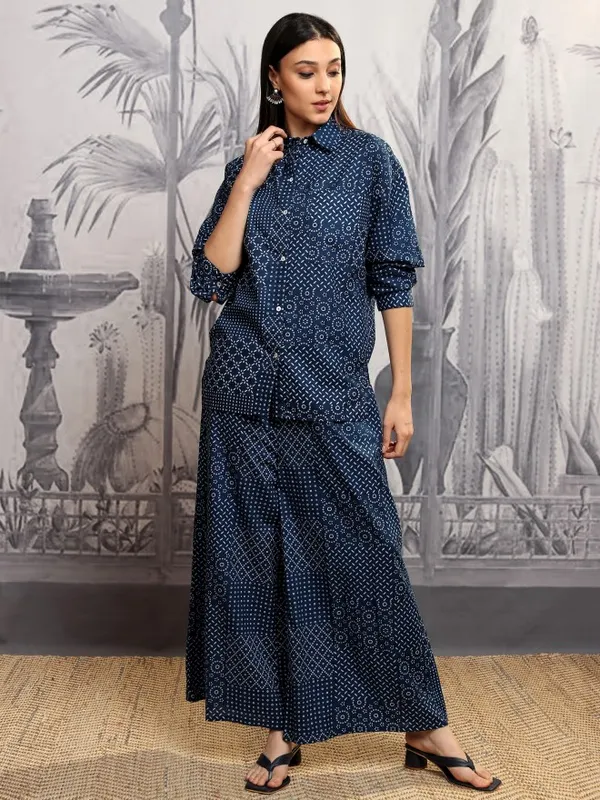 Women Shirt With Trousers Co-Ords