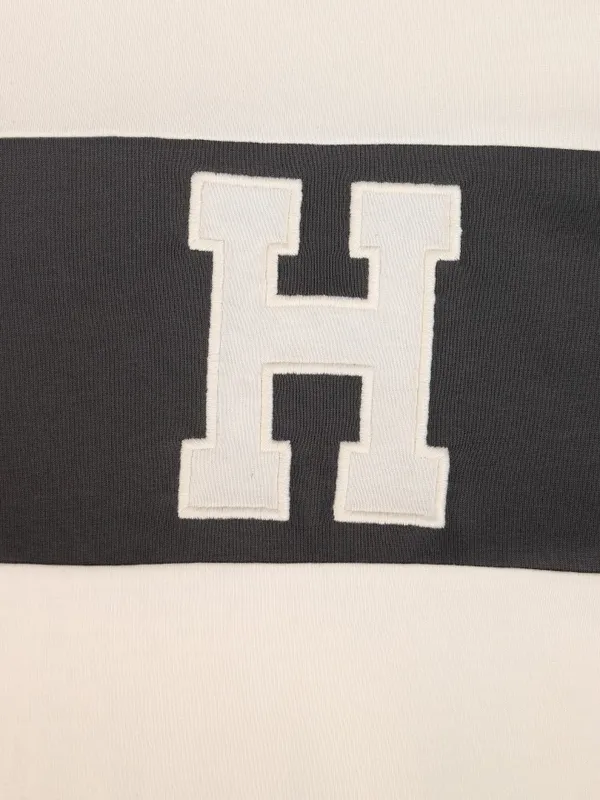 Men Colourblocked Round Neck Oversized Fit T-Shirt