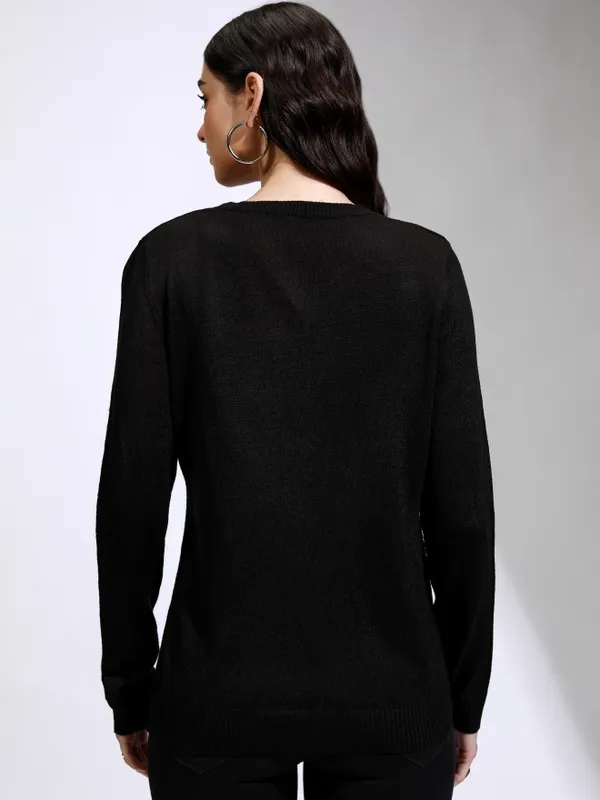 Women Solid Sweater