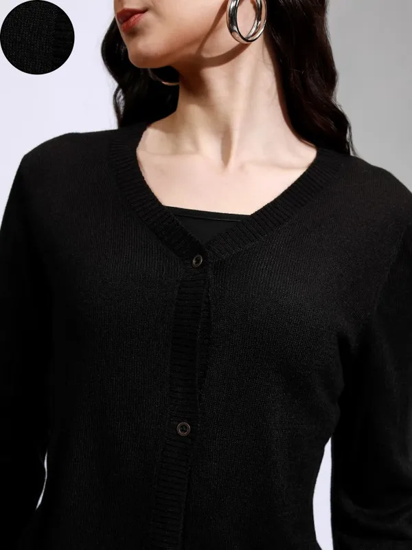 Women Solid Sweater