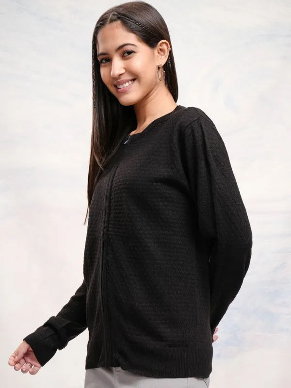 Women Solid Sweater