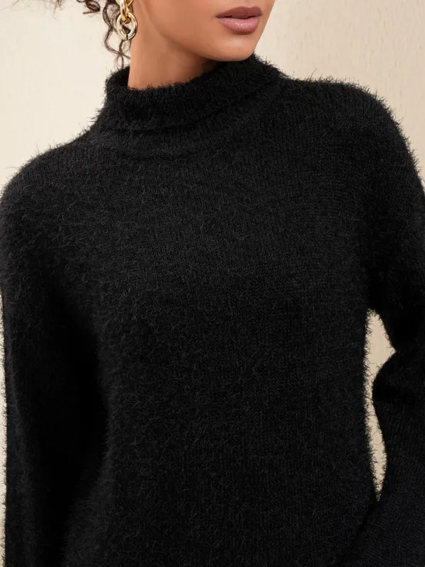 Women Solid Sweater