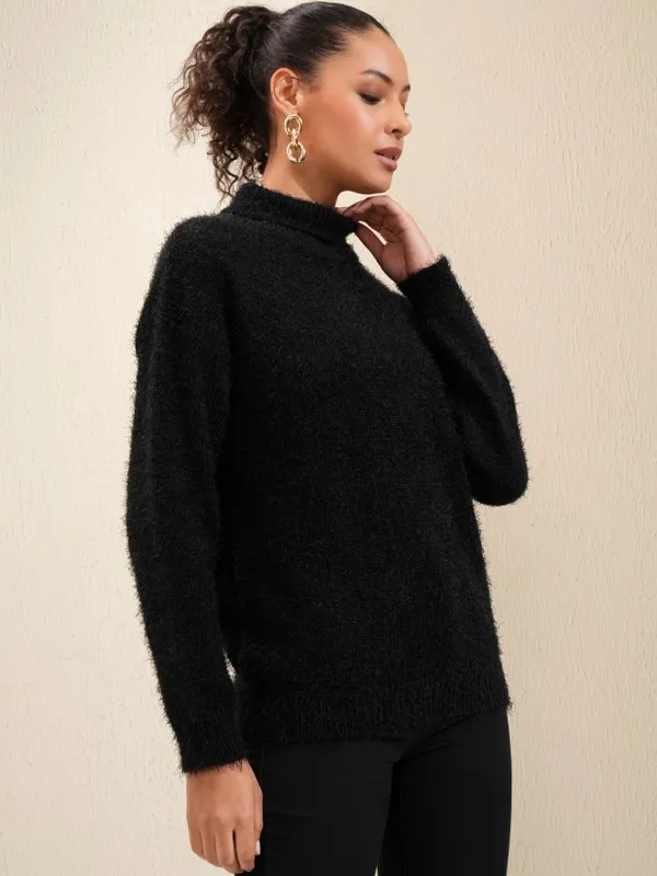 Women Solid Sweater