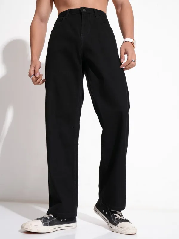 Men Wide Leg Jeans