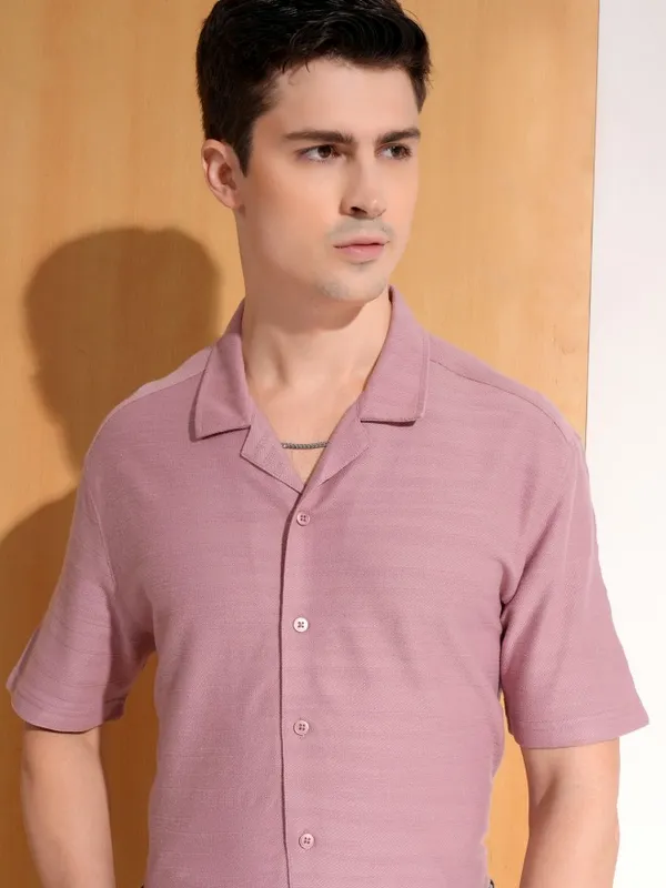 Men Relaxed Fit Casual Shirt
