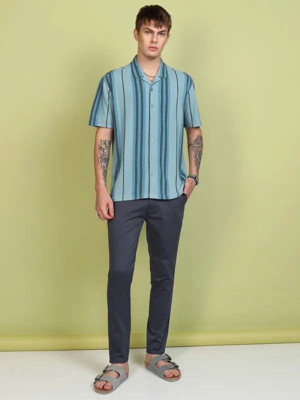 Men Relaxed Fit Casual Shirt