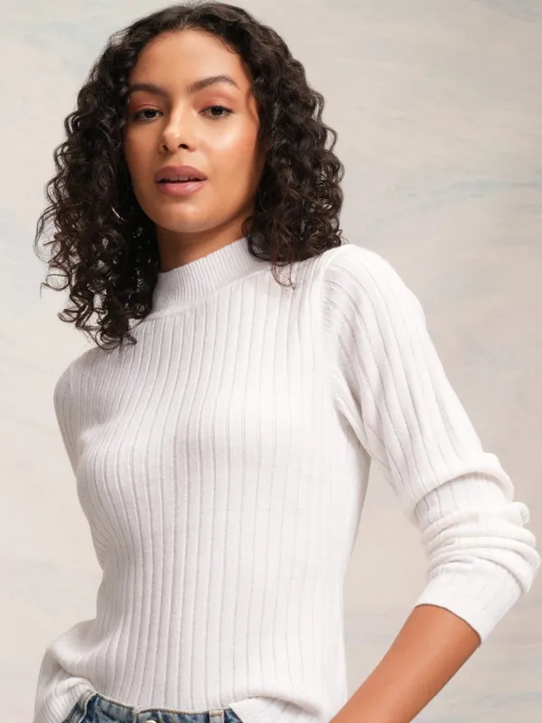 Women Solid Sweater