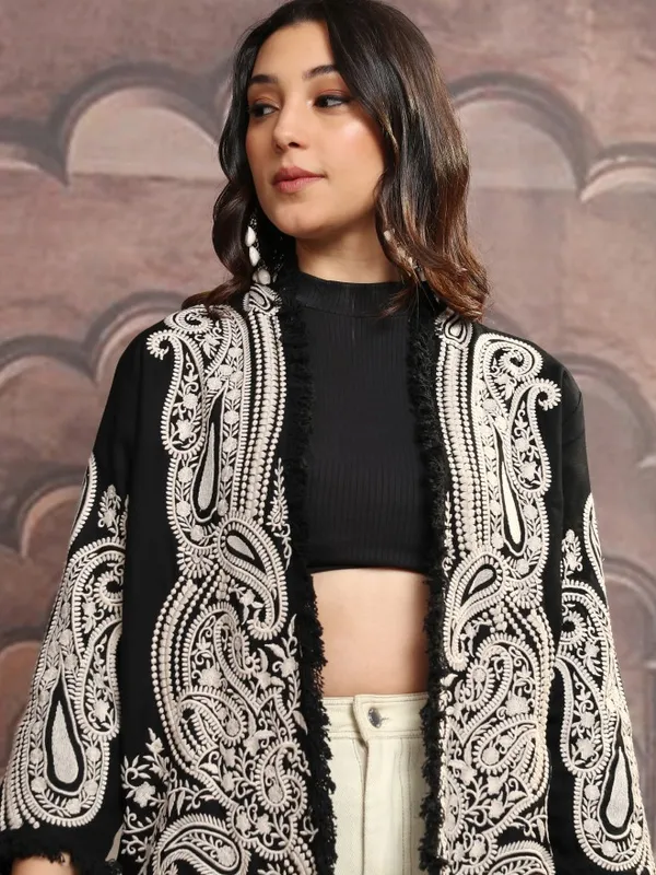 Women Embroidered Jacket