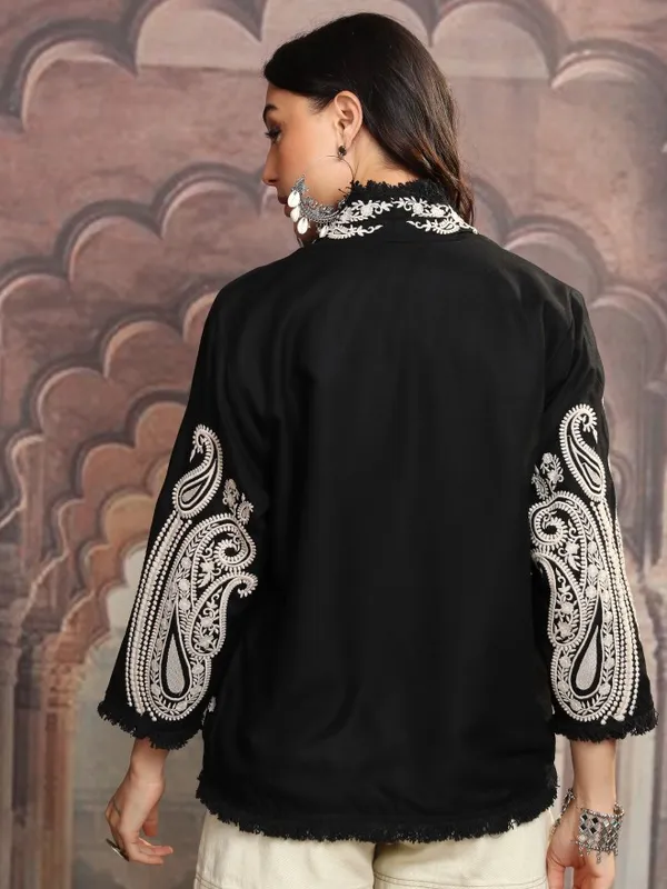 Women Embroidered Jacket