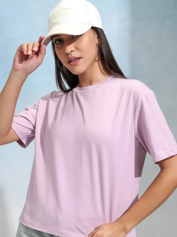 Solid Regular Fit T-Shirt