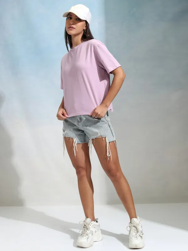 Solid Regular Fit T-Shirt