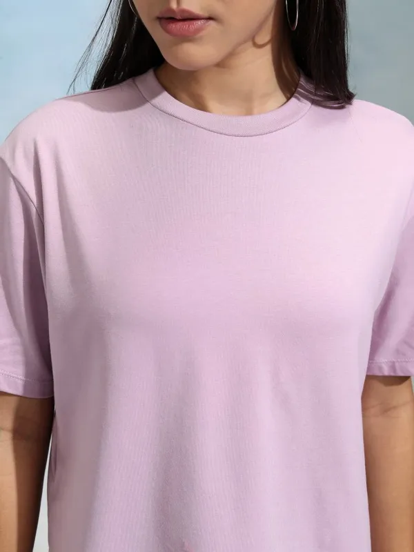 Solid Regular Fit T-Shirt