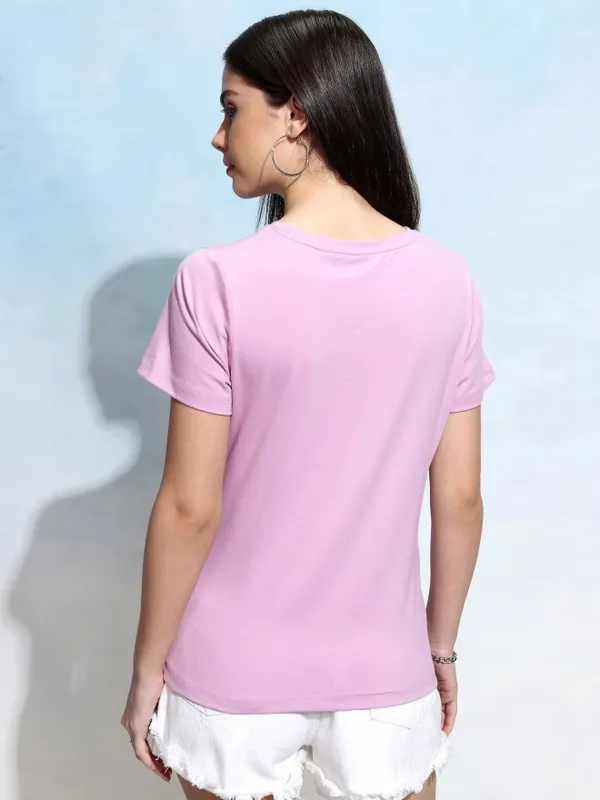 Solid Regular Fit T-Shirt