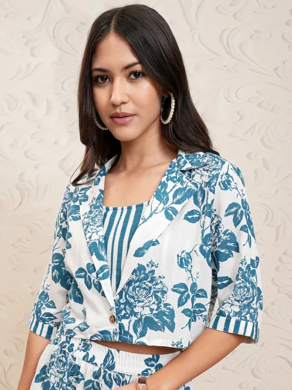 Women Top With Palazzos Co-Ords