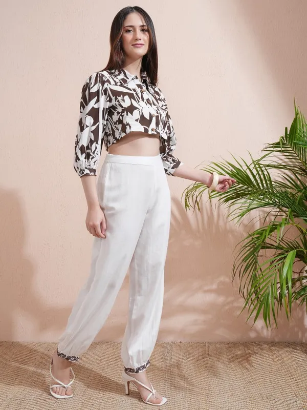Women Top With Trouser Co-Ords