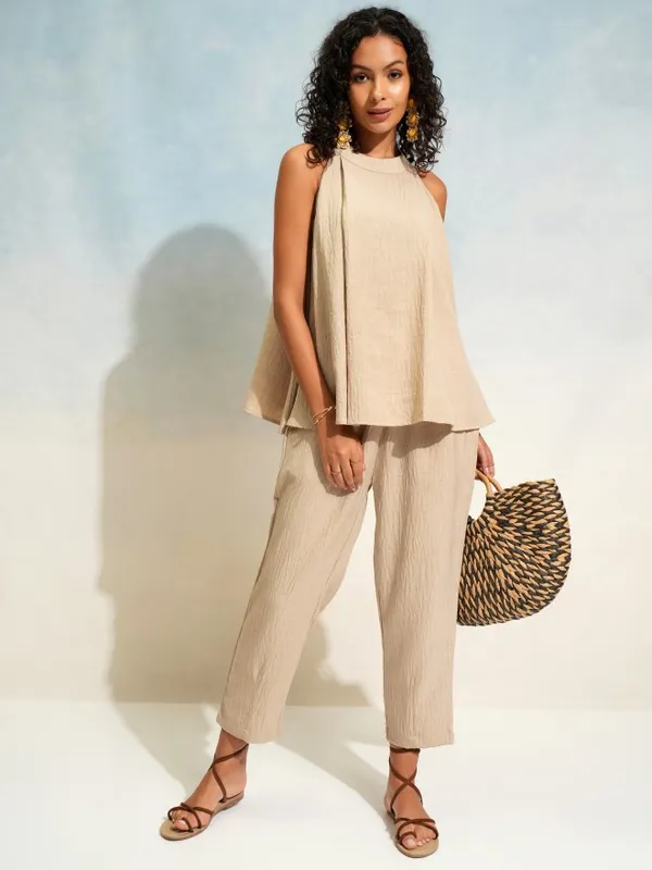 Women Tunic With Trouser Co-Ords