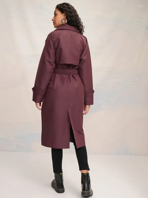 Tokyo Talkies Women Brown Trench Coat