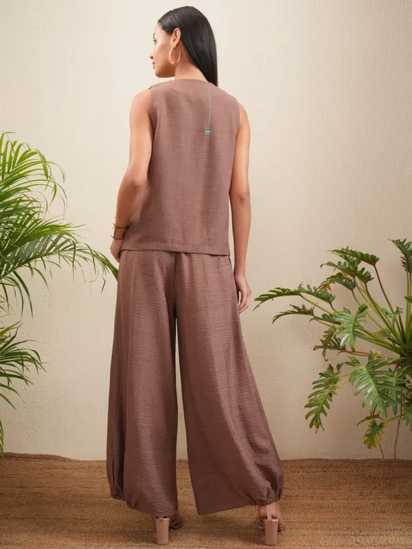 Women Top With Trousers Co-Ords