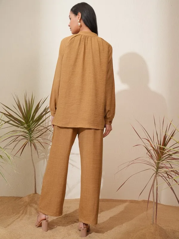 Women Shirt With Trousers Co-Ords