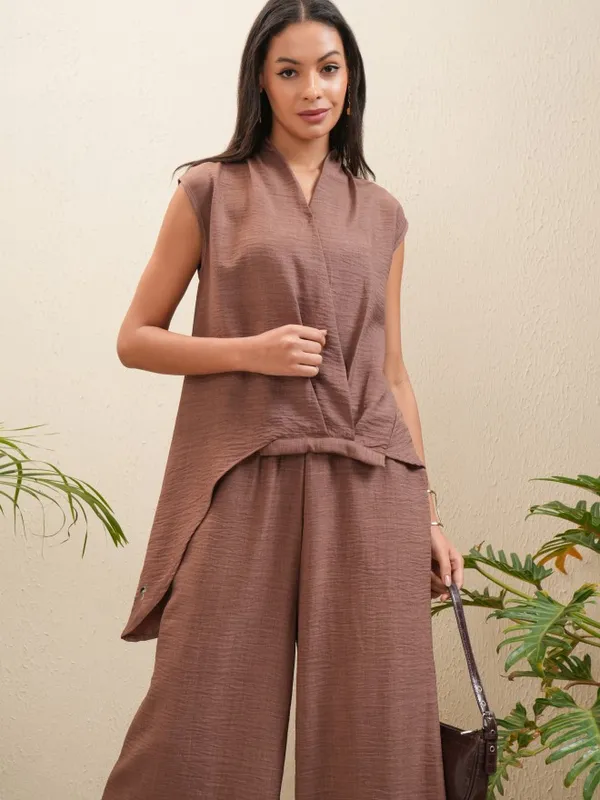 Women Top With Trousers Co-Ords