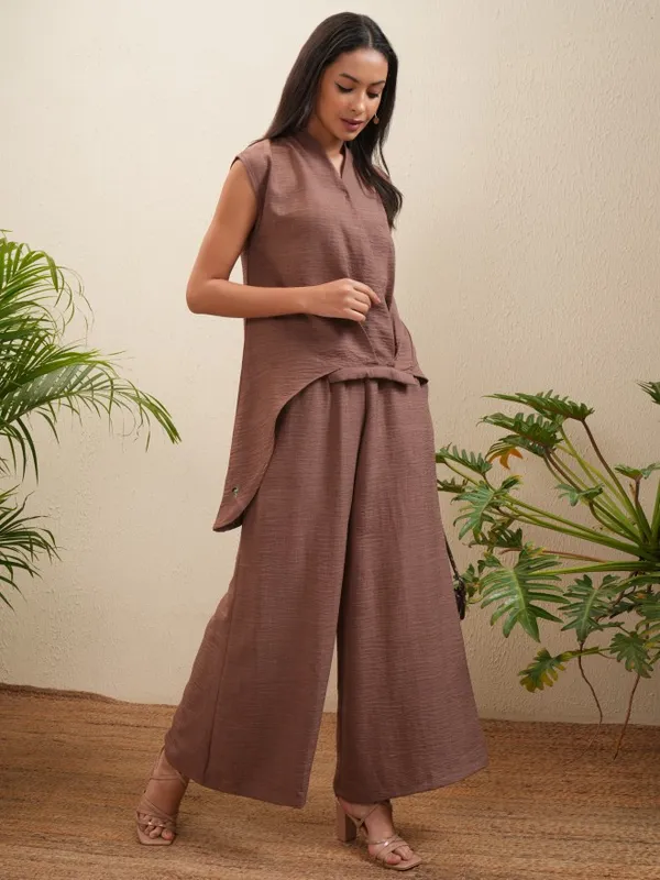 Women Top With Trousers Co-Ords